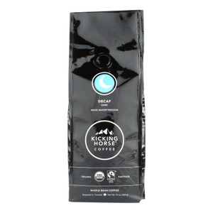 Kicking Horse Coffee - Whole Bean - Decaf - Case Of 6 - 10 Oz. Kicking Horse Coffee - Whole Bean - Decaf - Case Of 6 - 10 Oz.