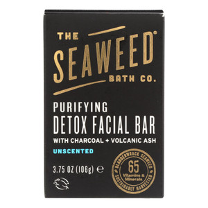 The Seaweed Bath Co Soap - Bar - Detox - Facial - 3.75 Oz The Seaweed Bath Co Soap - Bar - Detox - Facial - 3.75 Oz