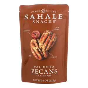 Sahale Snacks Valdosta Pecans Glazed - Mix - Case Of 6 - 4 Oz. Sahale Snacks Valdosta Pecans Glazed - Mix - Case Of 6 - 4 Oz.