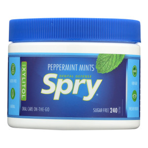 Spry Xylitol Gems - Peppermint - 240 Count Spry Xylitol Gems - Peppermint - 240 Count