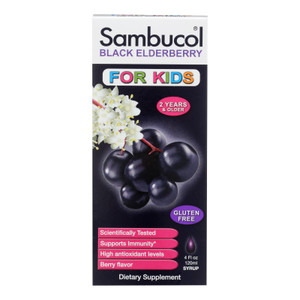 Sambucol - Black Elderberry Liquid For Kids - 4 Fl Oz Sambucol - Black Elderberry Liquid For Kids - 4 Fl Oz