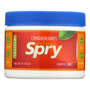 Spry Xylitol Gems - Cinnamon - 240 Count Spry Xylitol Gems - Cinnamon - 240 Count