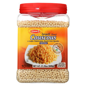 Osem - Couscous Israeli Canister - Case Of 4 - 21.16 Oz Osem - Couscous Israeli Canister - Case Of 4 - 21.16 Oz
