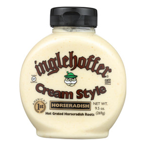 Inglehoffer - Cream Style Horseradish - Case Of 6 - 9.5 Oz. Inglehoffer - Cream Style Horseradish - Case Of 6 - 9.5 Oz.