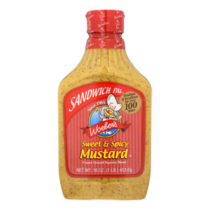 Woeber's Sandwich Pal - Sweet And Spicy - Case Of 6 - 16 Oz. Woeber's Sandwich Pal - Sweet And Spicy - Case Of 6 - 16 Oz.