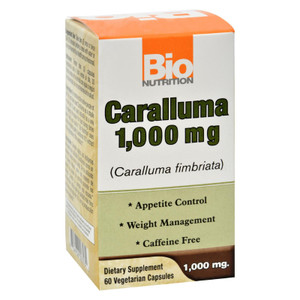 Bio Nutrition - Caralluma - 1000 Mg - 60 Vegetarian Capsules Bio Nutrition - Caralluma - 1000 Mg - 60 Vegetarian Capsules