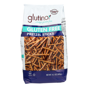 Glutino Pretzels Sticks - Case Of 12 - 14.1 Oz. Glutino Pretzels Sticks - Case Of 12 - 14.1 Oz.