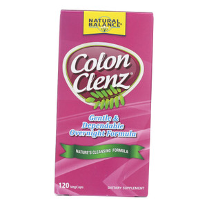 Natural Balance Colon Clenz - 120 Vegetarian Capsules Natural Balance Colon Clenz - 120 Vegetarian Capsules