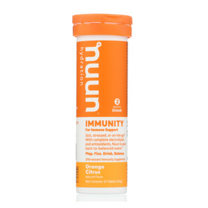 Nuun Hydration - Drink Tab Immun Orange Ctrs - Case Of 8 - 10 Tab Nuun Hydration - Drink Tab Immun Orange Ctrs - Case Of 8 - 10 Tab