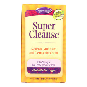 Nature's Secret Super Cleanse - 100 Tablets Nature's Secret Super Cleanse - 100 Tablets