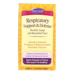 Nature's Secret Respiratory Cleanse And Defense - 60 Tablets Nature's Secret Respiratory Cleanse And Defense - 60 Tablets