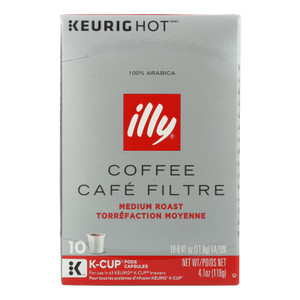 Illy Caffe Coffee - Kcups Red Mediu Roasted - Case Of 6 - 10 Count Illy Caffe Coffee - Kcups Red Mediu Roasted - Case Of 6 - 10 Count