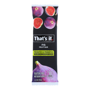 That's It - Probiotic Fruit Bar Fig - Case Of 12 - 1.2 Oz That's It - Probiotic Fruit Bar Fig - Case Of 12 - 1.2 Oz