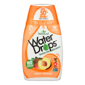 Sweet Leaf Water Drops - Peach Mango - 1.62 Fl Oz Sweet Leaf Water Drops - Peach Mango - 1.62 Fl Oz