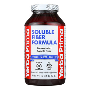Yerba Prima Soluble Fiber Formula - 12 Oz Yerba Prima Soluble Fiber Formula - 12 Oz