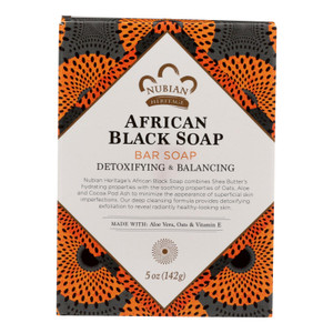 Nubian Heritage Bar Soap African Black - 5 Oz Nubian Heritage Bar Soap African Black - 5 Oz