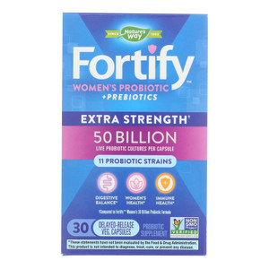 Nature's Way Women's 50 Billion Probiotic Supplement  - 1 Each - 30 Vcap Nature's Way Women's 50 Billion Probiotic Supplement  - 1 Each - 30 Vcap