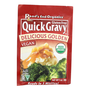 Road's End Organics Gravy Mix - Organic - Golden - 1 Oz - Case Of 12 Road's End Organics Gravy Mix - Organic - Golden - 1 Oz - Case Of 12