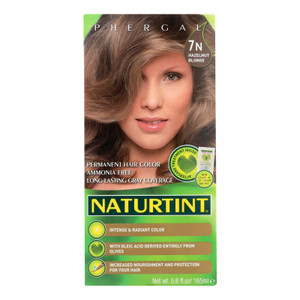 Naturtint Hair Color - Permanent - 7n - Hazelnut Blonde - 5.28 Oz Naturtint Hair Color - Permanent - 7n - Hazelnut Blonde - 5.28 Oz