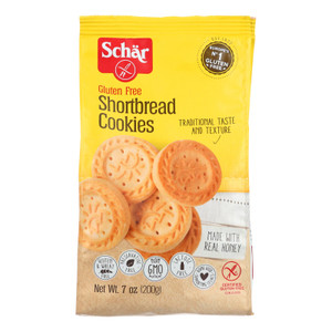Schar Shortbread Cookies Gluten Free - Case Of 12 - 7 Oz. Schar Shortbread Cookies Gluten Free - Case Of 12 - 7 Oz.