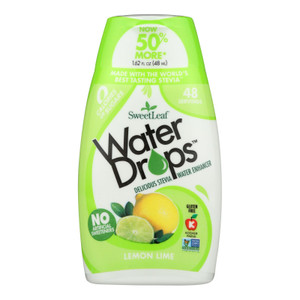 Sweet Leaf Water Drops - Lemon Lime - 1.62 Fl Oz Sweet Leaf Water Drops - Lemon Lime - 1.62 Fl Oz