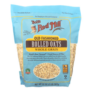 Bob's Red Mill - Old Fashioned Rolled Oats - Case Of 4-32 Oz. Bob's Red Mill - Old Fashioned Rolled Oats - Case Of 4-32 Oz.