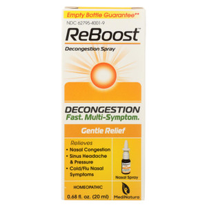 Reboost Nasal Spray - Decongestion - 20 Ml Reboost Nasal Spray - Decongestion - 20 Ml