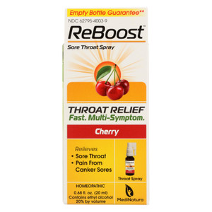 Reboost Throat Relief Spray - .68 Oz Reboost Throat Relief Spray - .68 Oz