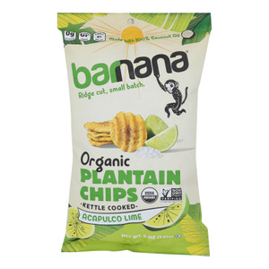 Barnana - Plntn Chips Acaplco Lme - Case Of 6-5 Oz Barnana - Plntn Chips Acaplco Lme - Case Of 6-5 Oz