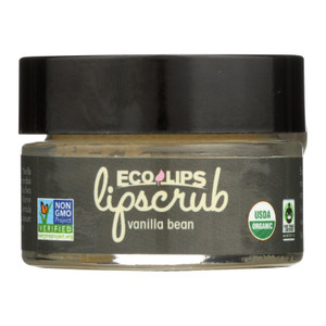 Ecolips Organic Lip Scrub - Vanilla Bean - Case Of 6 - 0.5 Oz. Ecolips Organic Lip Scrub - Vanilla Bean - Case Of 6 - 0.5 Oz.