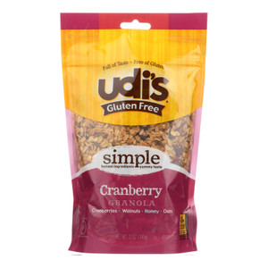 Udi's Cranberry Granola - Case Of 6 - 11 Oz Udi's Cranberry Granola - Case Of 6 - 11 Oz