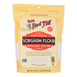 Bob's Red Mill - Flour Sorghum - Case Of 4-22 Oz Bob's Red Mill - Flour Sorghum - Case Of 4-22 Oz