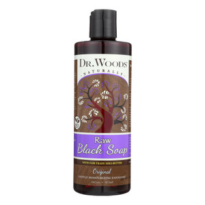 Dr. Woods Shea Vision Pure Black Soap With Organic Shea Butter - 16 Fl Oz Dr. Woods Shea Vision Pure Black Soap With Organic Shea Butter - 16 Fl Oz