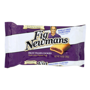 Newman's Own Organics Fig Newman's Wheat Free - Dairy Free - Case Of 6 - 10 Oz. Newman's Own Organics Fig Newman's Wheat Free - Dairy Free - Case Of 6 - 10 Oz.