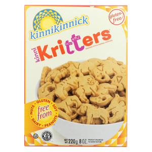 Kinnikinnick Kinnikritter Animal Cookies - Case Of 6 - 8 Oz. Kinnikinnick Kinnikritter Animal Cookies - Case Of 6 - 8 Oz.