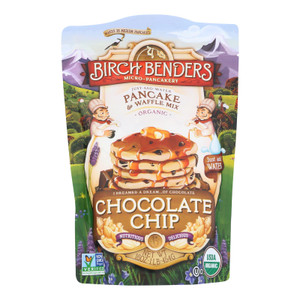 Birch Benders Pancake And Waffle Mix - Chocolate Chip - Case Of 6 - 16 Oz. Birch Benders Pancake And Waffle Mix - Chocolate Chip - Case Of 6 - 16 Oz.