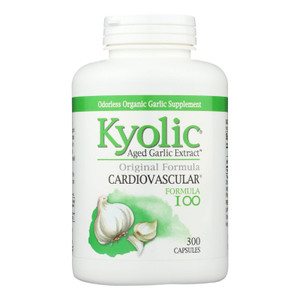 Kyolic - Aged Garlic Extract Cardiovascular Original Formula 100 - 300 Capsules Kyolic - Aged Garlic Extract Cardiovascular Original Formula 100 - 300 Capsules