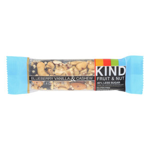 Kind Bar - Blueberry Vanilla And Cashew - 1.4 Oz Bars - Case Of 12 Kind Bar - Blueberry Vanilla And Cashew - 1.4 Oz Bars - Case Of 12