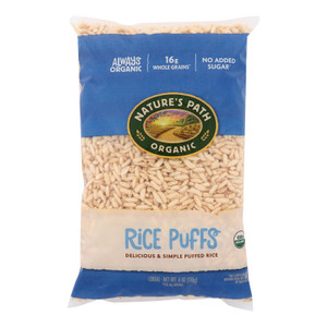 Nature's Path Organic Rice Puffs Cereal - Case Of 12 - 6 Oz. Nature's Path Organic Rice Puffs Cereal - Case Of 12 - 6 Oz.