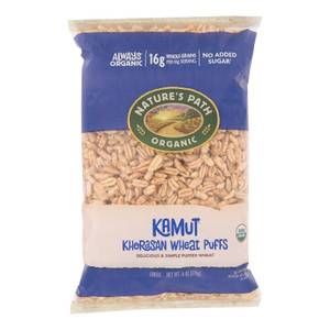 Nature's Path Organic Kamut Puffs Cereal - Case Of 12 - 6 Oz. Nature's Path Organic Kamut Puffs Cereal - Case Of 12 - 6 Oz.