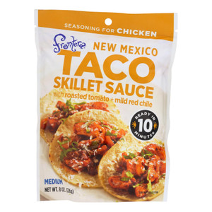 Frontera Foods New Mexico Taco Skillet Sauce - New Mexico - Case Of 6 - 8 Oz. Frontera Foods New Mexico Taco Skillet Sauce - New Mexico - Case Of 6 - 8 Oz.