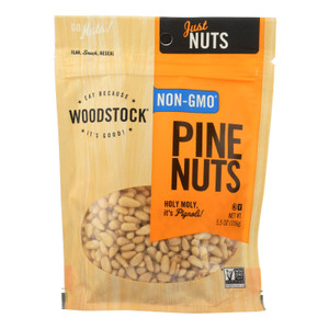 Woodstock Non-gmo Pine Nuts - Case Of 8 - 5.5 Oz Woodstock Non-gmo Pine Nuts - Case Of 8 - 5.5 Oz