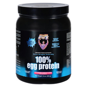 Healthy 'n Fit 100 Percent Egg Protein - Strawberry Passion - 12 Oz Healthy 'n Fit 100 Percent Egg Protein - Strawberry Passion - 12 Oz