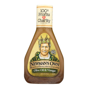 Newman's Own Red Wine Dressing - Vinegar And Olive Oil - Case Of 6 - 16 Fl Oz. Newman's Own Red Wine Dressing - Vinegar And Olive Oil - Case Of 6 - 16 Fl Oz.