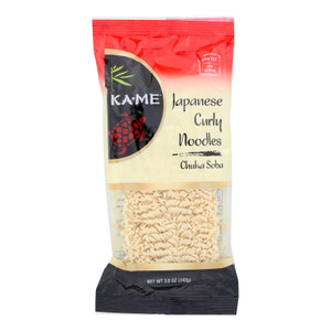 Ka'me Japanese Curly Noodles - Case Of 12 - 5 Oz. Ka'me Japanese Curly Noodles - Case Of 12 - 5 Oz.