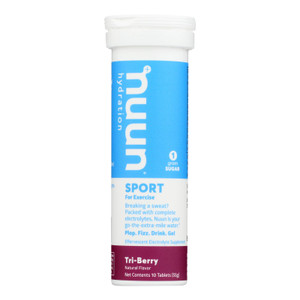 Nuun Hydration Nuun Active - Tri - Berry - Case Of 8 - 10 Tablets Nuun Hydration Nuun Active - Tri - Berry - Case Of 8 - 10 Tablets