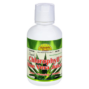 Dynamic Health Liquid Chlorophyll With Aloe Vera Juice Spearmint - 16 Fl Oz Dynamic Health Liquid Chlorophyll With Aloe Vera Juice Spearmint - 16 Fl Oz