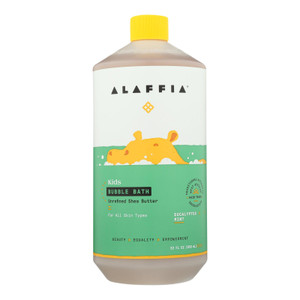 Alaffia Everyday Shea Cold Comforting Eucalyptus Babies Up Bubble Bath  - 1 Each - 32 Fz