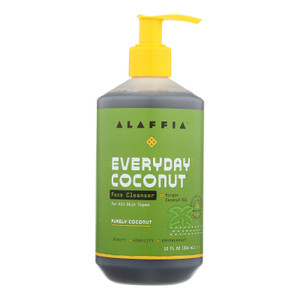 Alaffia Coconut Cleansing Face Wash - 1 Each - 12 Fz Alaffia Coconut Cleansing Face Wash - 1 Each - 12 Fz