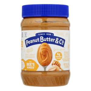 Peanut Butter And Co The Bee's Knees - Peanut Butter - Case Of 6 - 16 Oz. Peanut Butter And Co The Bee's Knees - Peanut Butter - Case Of 6 - 16 Oz.